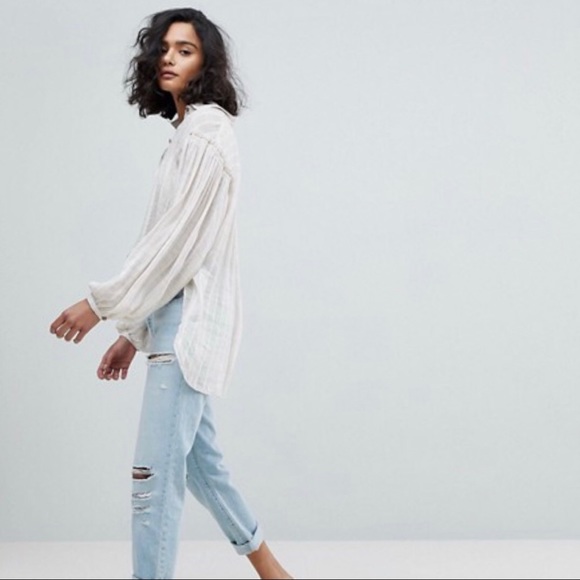 NWT Free People Headed To The Highlands Shirt - Picture 2 of 8